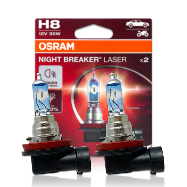 H8: Osram 64212NL-2HB Night Breaker Laser Halogen Bulbs – HID CONCEPT