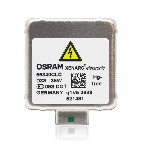 D3S: Osram 66340CLC OEM Classic HID Xenon Bulbs | Pack of 2