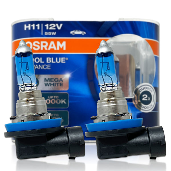 H11 Osram Cool Blue Advance Halogen Bulbs – HID CONCEPT H11 Osram Cool Blue Advance Halogen Bulbs – HID CONCEPT