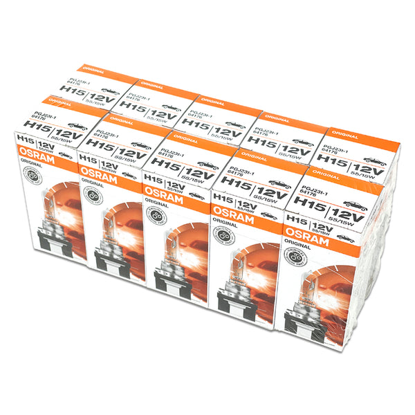H15 Osram 64176 OEM Standard Halogen Bulbs | Pack of 10 – HID CONCEPT