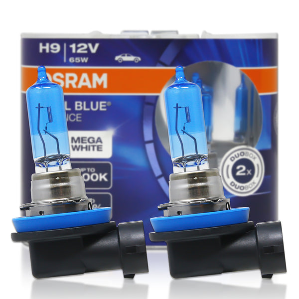 H9 Osram 5000K Cool Advance Halogen Blue Bulbs – HID CONCEPT