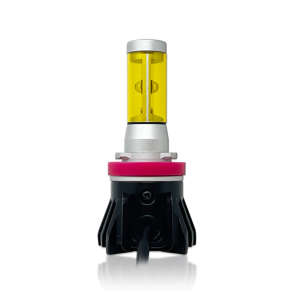 IPF H8 H11 H16 Deep Yellow Fog LED Bulbs 2400K | Pack of 2 | HID