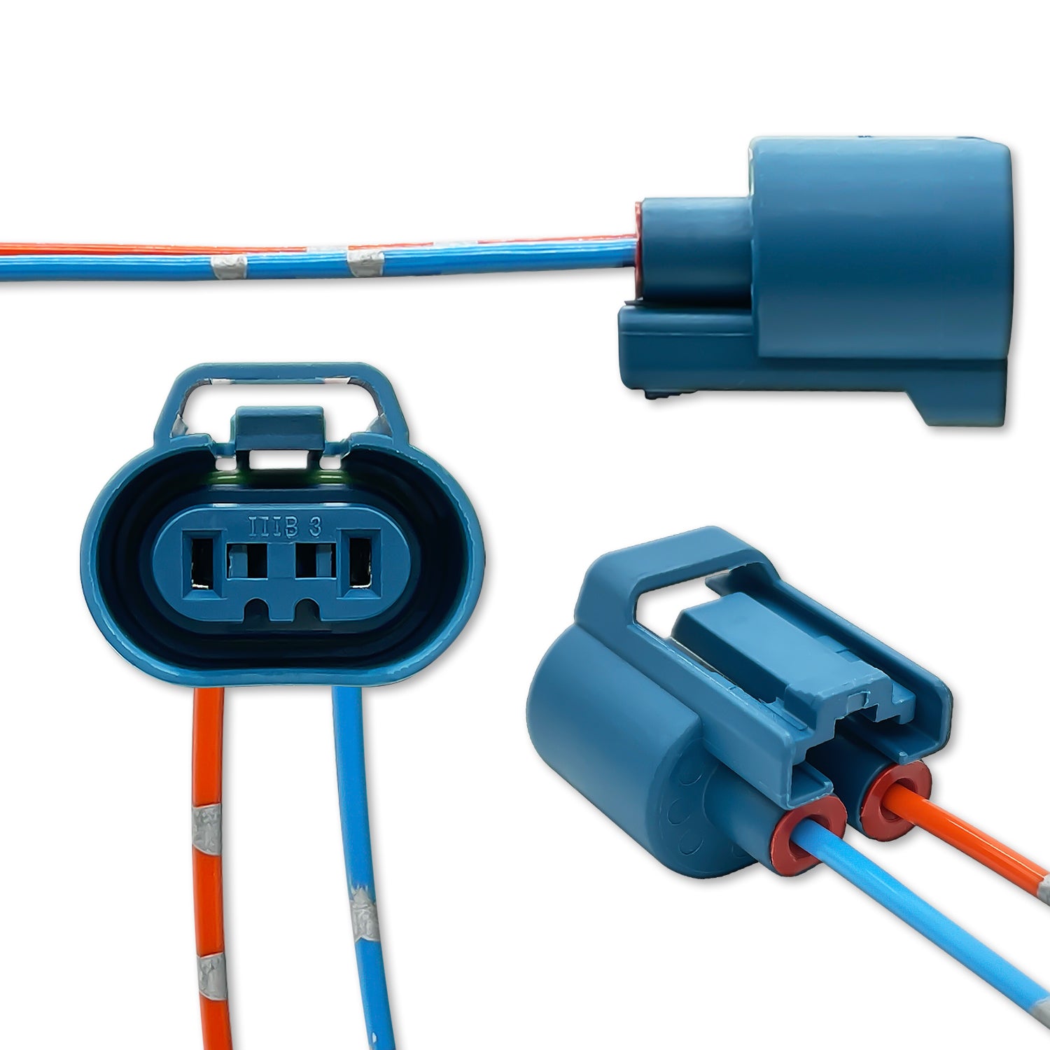 DAMA 9005 HB3 Female Replacement Wire Harness 2-Pack | HID Concept