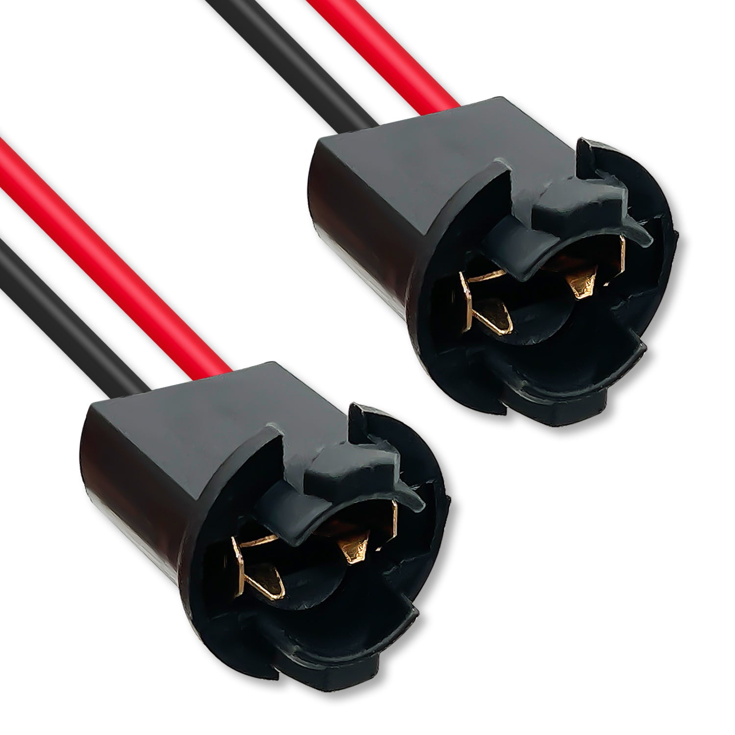 Dama 194 T10 Bulb Replacement Female Wire Socket Harnesses | Pack of 2
