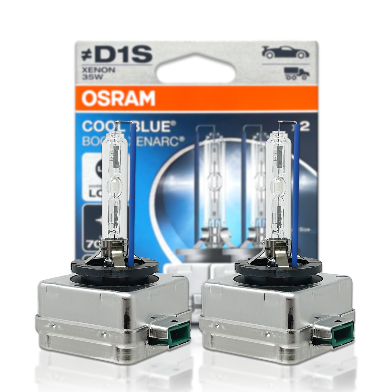 Osram D1S Cool Blue Boost 7000k HID Bulbs – HID CONCEPT