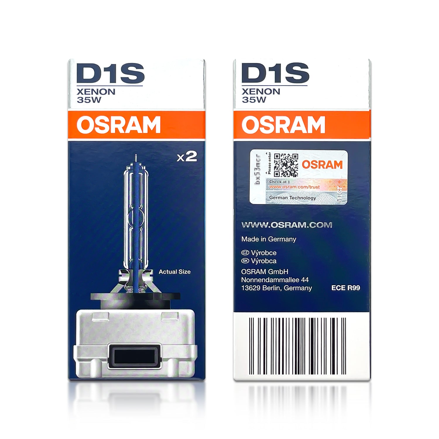 D1S Osram 85122WHV2 HID Xenon Bulbs – HID CONCEPT