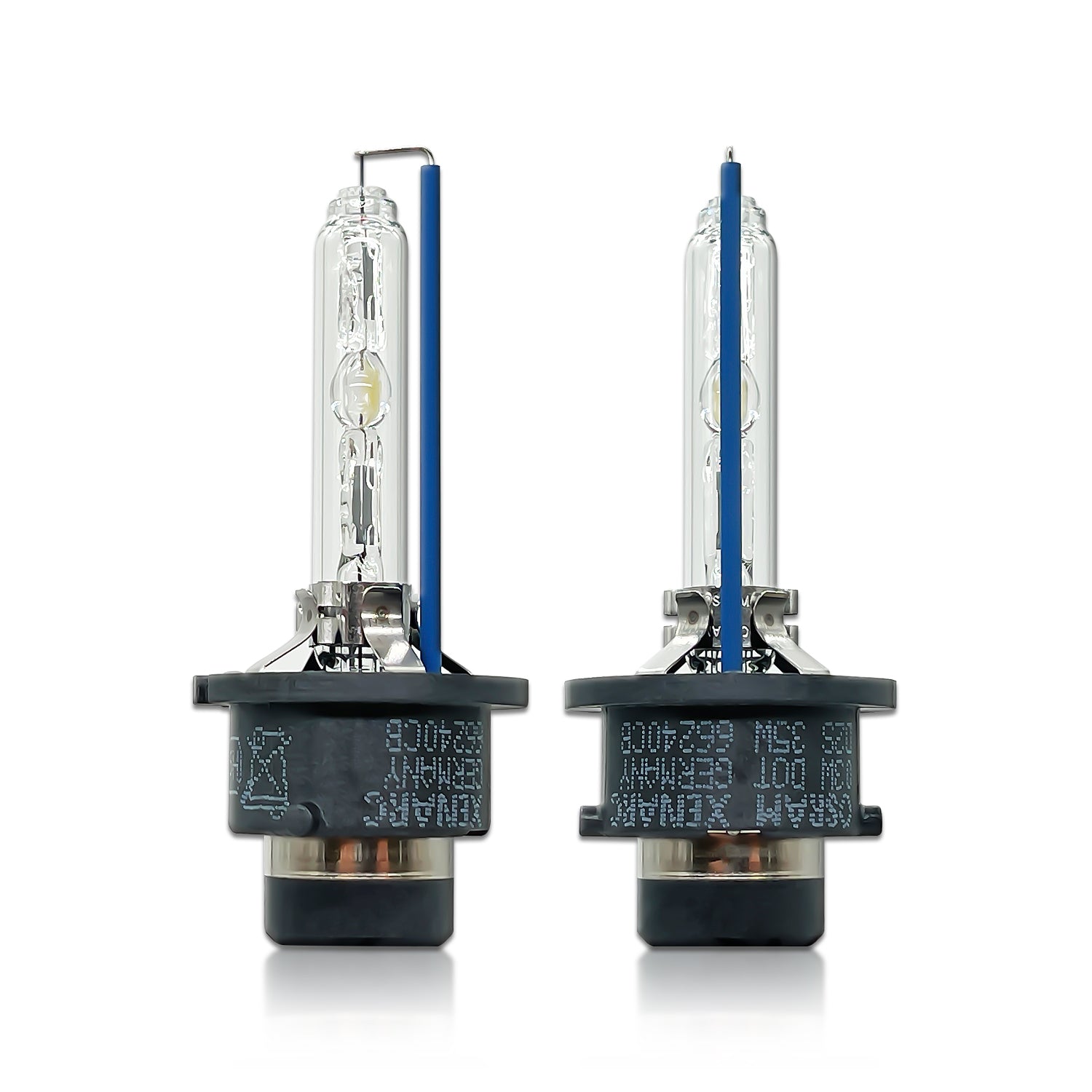 Cougar Motor D2S HID Bulbs - 10000K 35W Xenon Light Kit (2 Pack) - Ultra Bright Fog/High/Low Beam Replacement