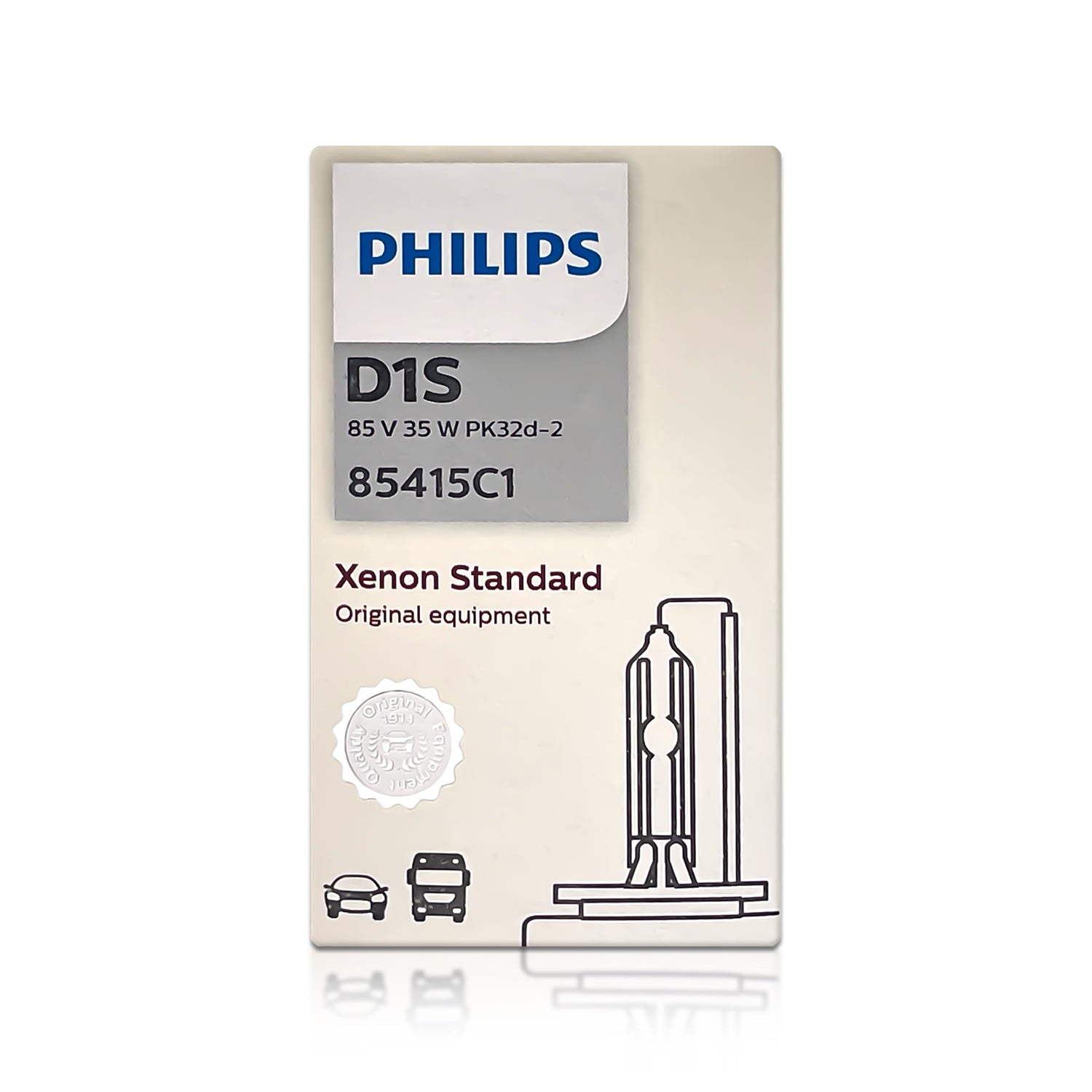 Philips D1S Xenon 85415 35W 4300K Bulb – HID CONCEPT