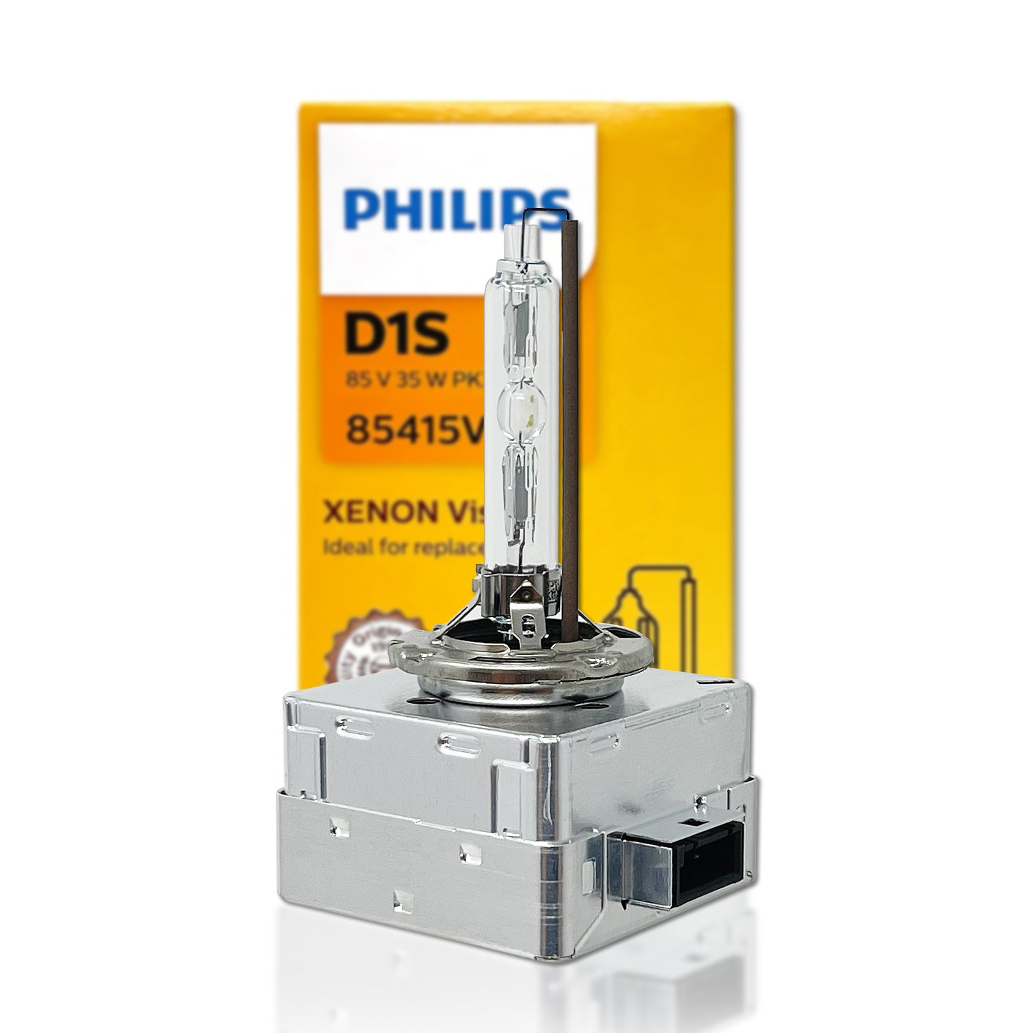 Philips D1S 35W Single Xenon HID Headlight Bulb (Pack of 1)