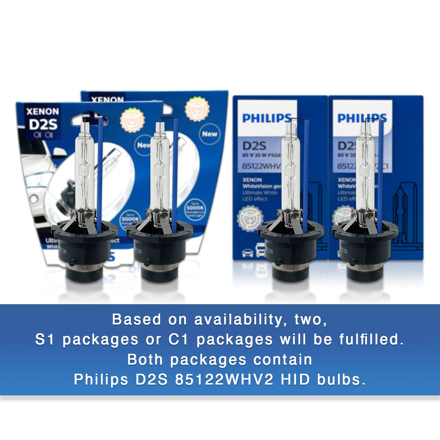 PHILIPS LED, HID and Halogen bulbs with free Worldwide shipping!