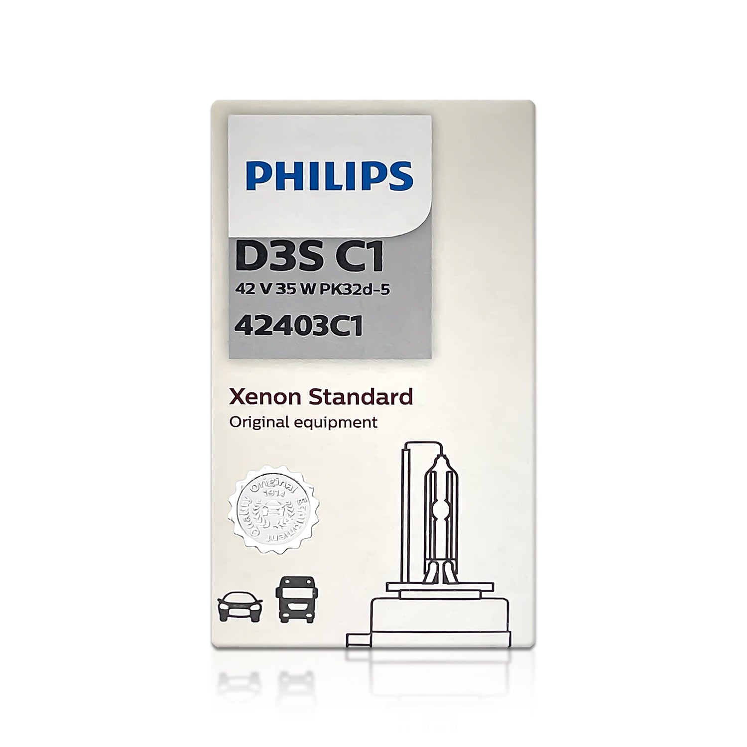 D3S Philips XenStart OEM HID Bulb – HID CONCEPT
