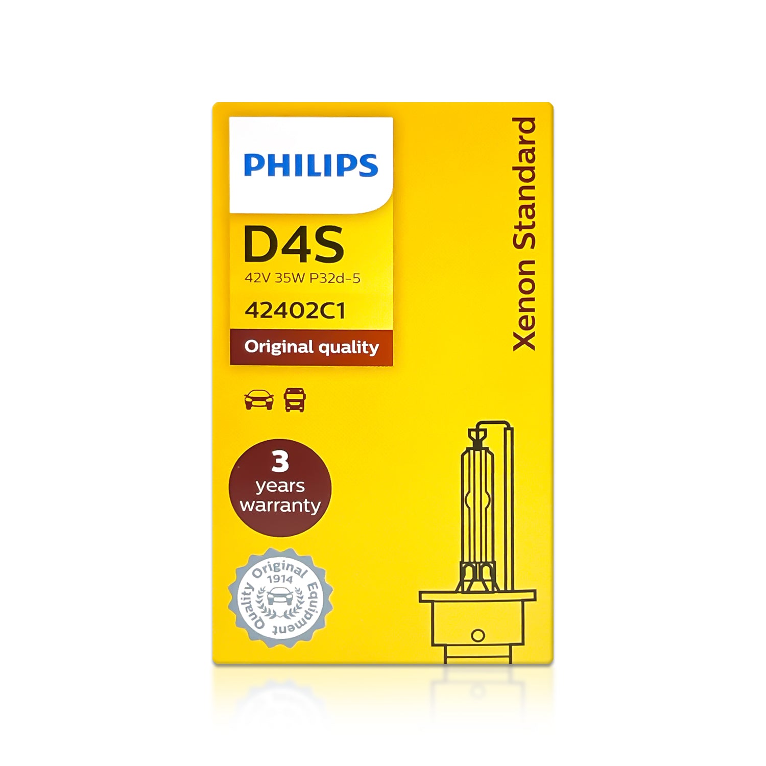 Philips D4S Xeneco 35w 42402 Bulb – HID CONCEPT