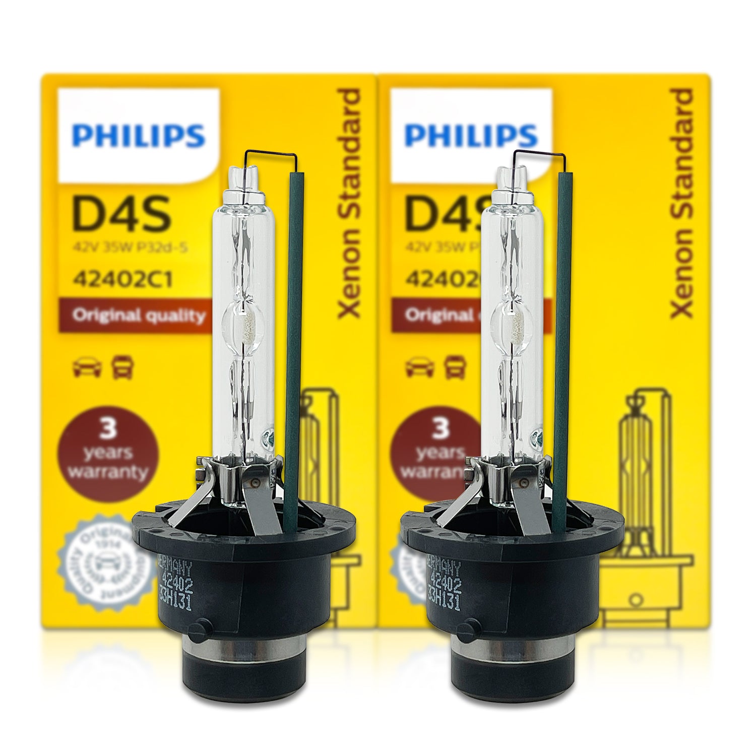 Philips D4S Xeneco 35w 42402 Bulb – HID CONCEPT