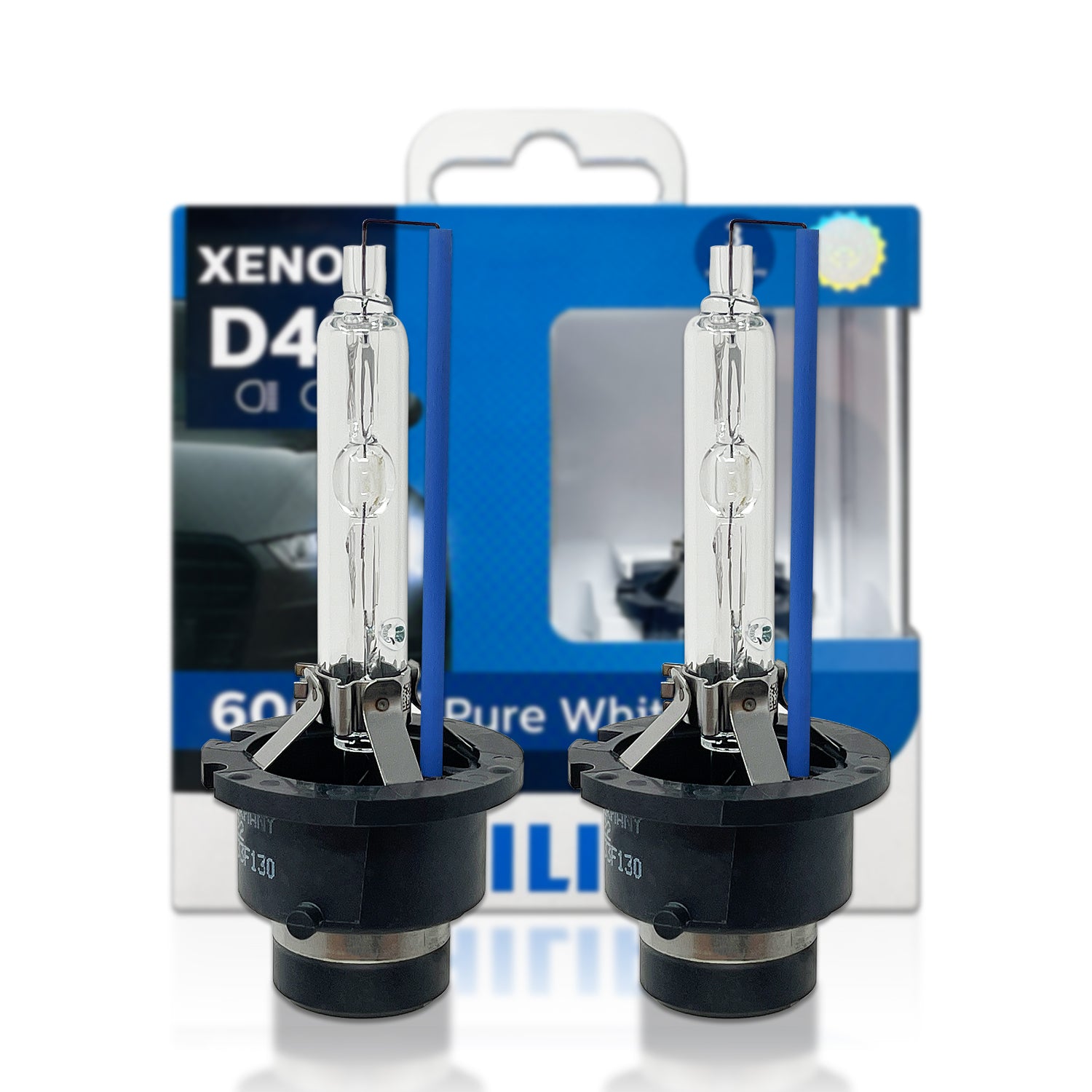 Philips D4S 42402WXX2 Ultinon HID Xenon Headlight Bulbs | Pack of