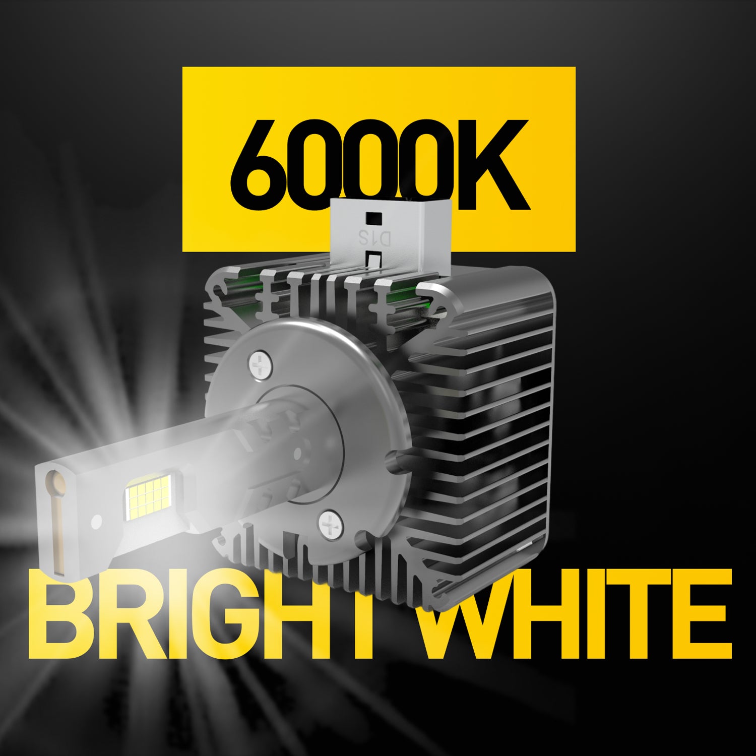 D-Lumina Bombillas D1S LED D1R/D1C,para Faros Delanteros,2×35W 10000LM 6000K Blanco,Kits de Conversión de LED Brillante,Haz Alto y Bajo,Plug and Play para Reemplazo Original D1S HID,2 Unidades D-Lumina Bombillas D1S LED D1R/D1C,para Faros Delanteros,2×35W 10000LM 6000K Blanco,Kits de Conversión de LED Brillante,Haz Alto y Bajo,Plug and Play para Reemplazo Original D1S HID,2 Unidades