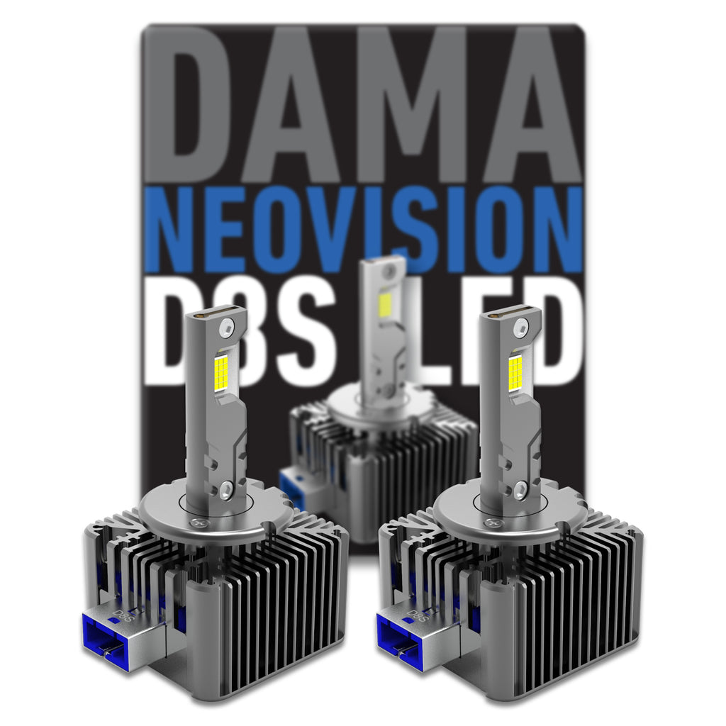 DAMA D8S NEO VISION LED Headlight Bulbs 35W 6000K | Pack of 2
