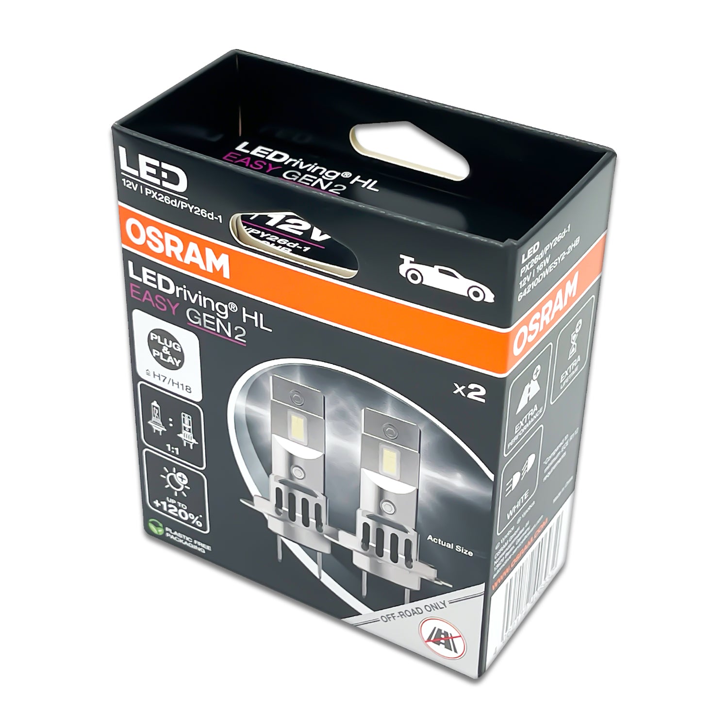 Osram 64210DWESY H18 H7 Headlight Bulbs – HID CONCEPT