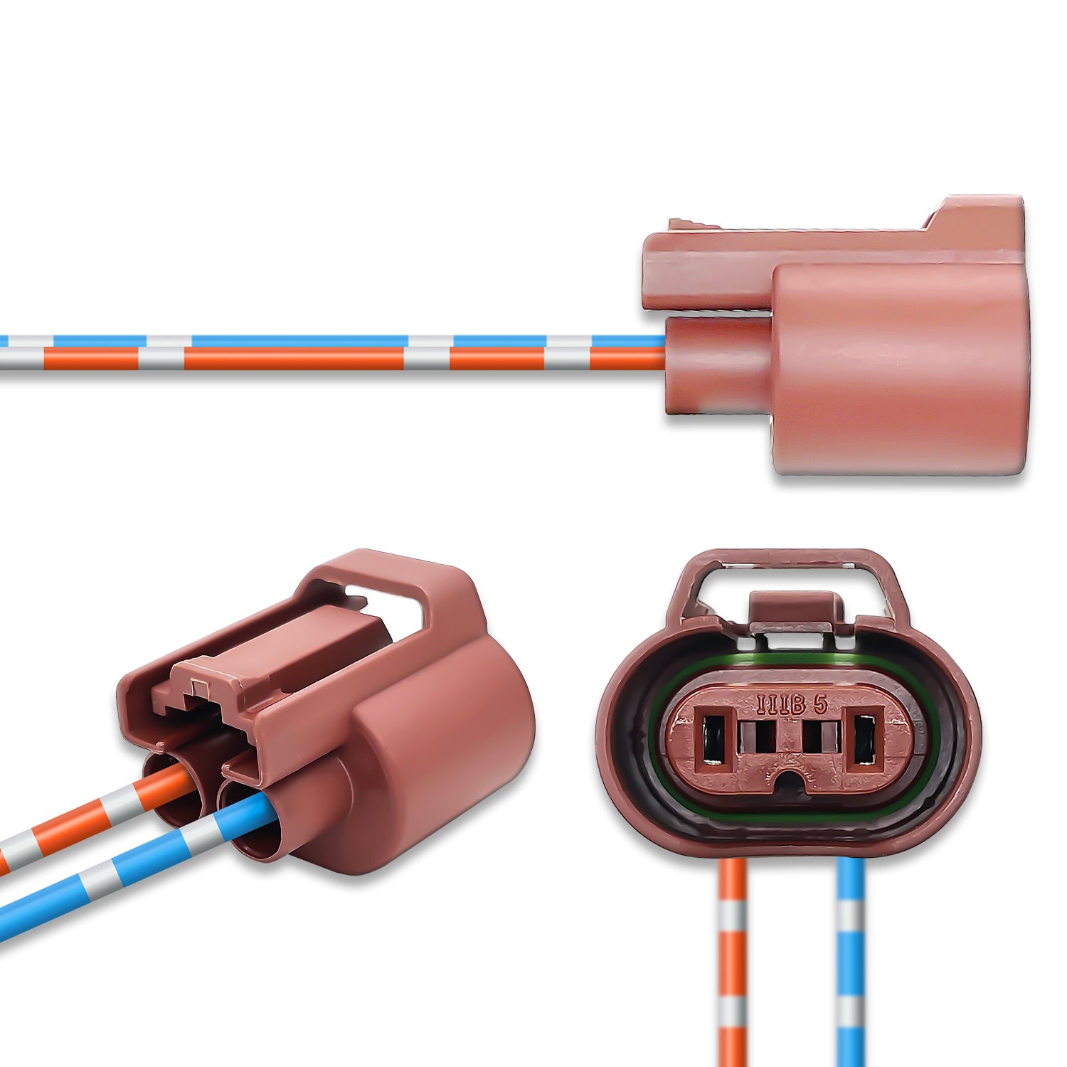 thumbnail image 2 of 2x 9006 HB4 Ceramic Socket Bulb Holder – Replacement Connector & Wire Harness 2 of 6