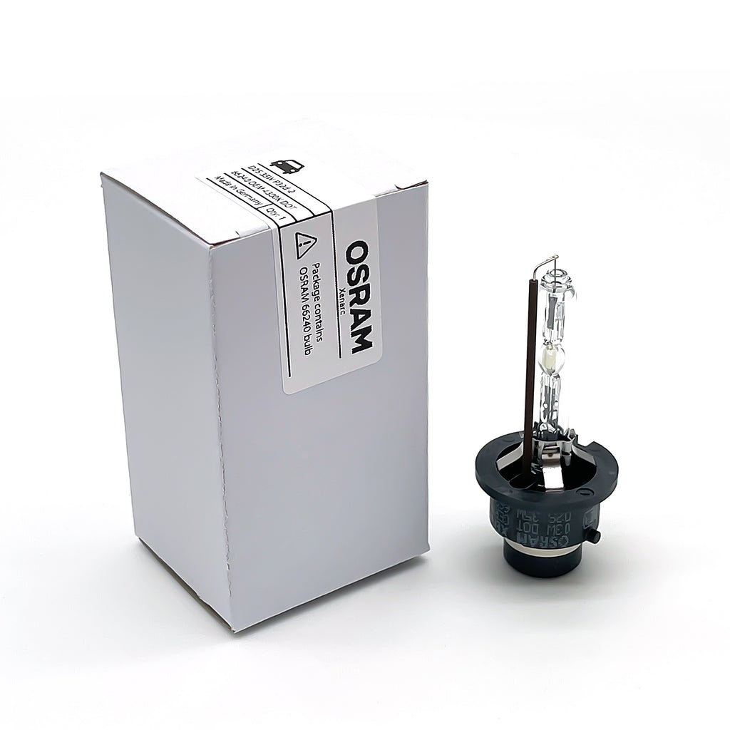 D2S Osram 66240 HID Xenon Bulb Factory Original OEM from Bulk Tray