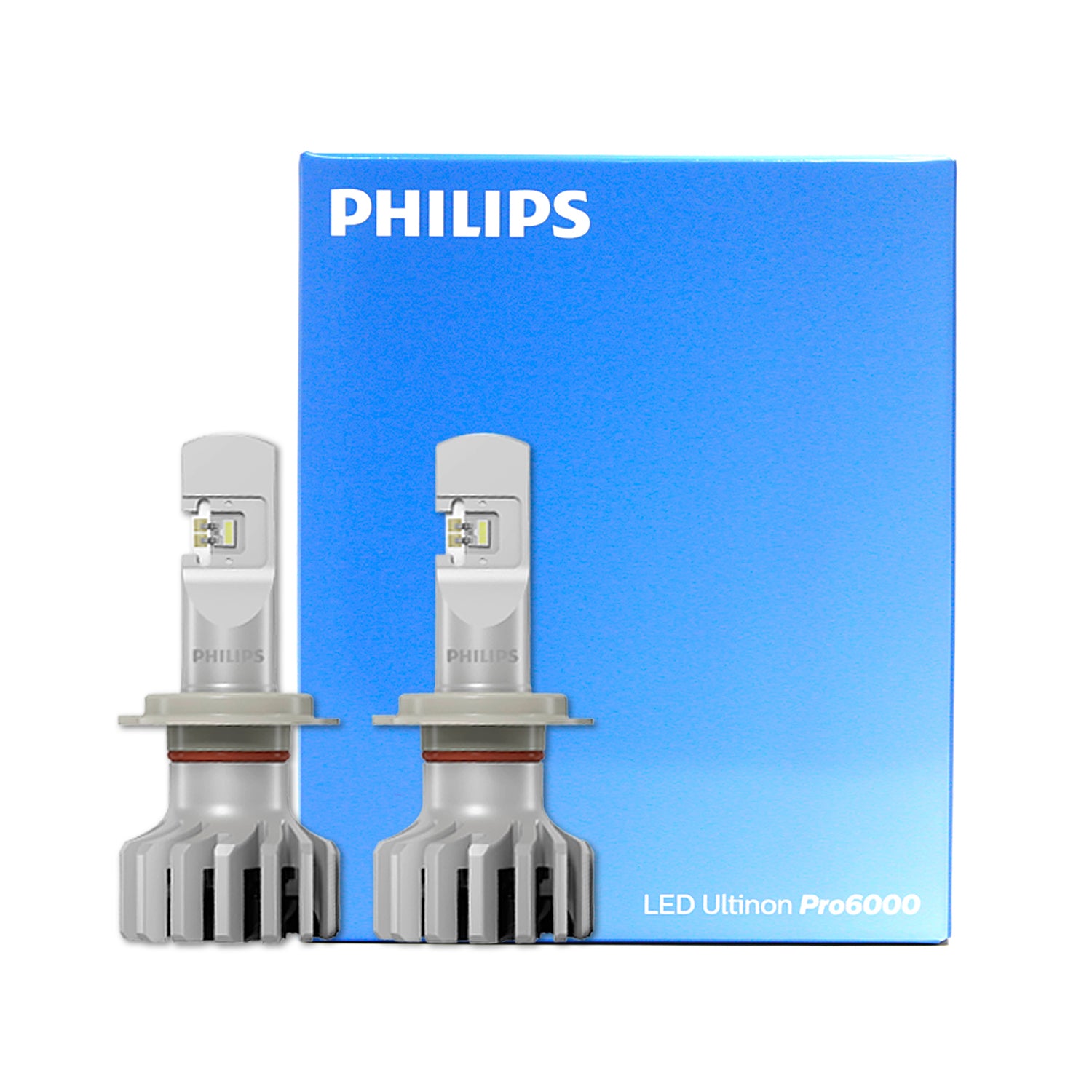 H7 - Philips 11972U6000X2 Ultinon Pro6000 LED Bulbs
