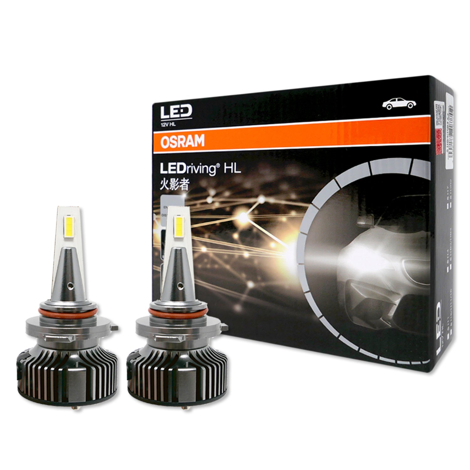 Osram LEDriving H4 L/H Bulbs (2 pcs.) New generation with integrated cooler  in Osram - buy best tuning parts in  store