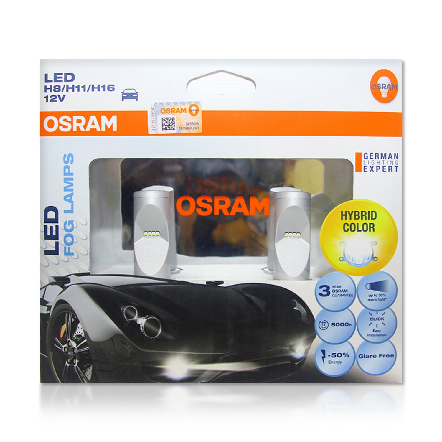 Osram LEDriving FOG LAMP FL H8/H11/H16 Gen2 67219CW - 6000K - MK LED