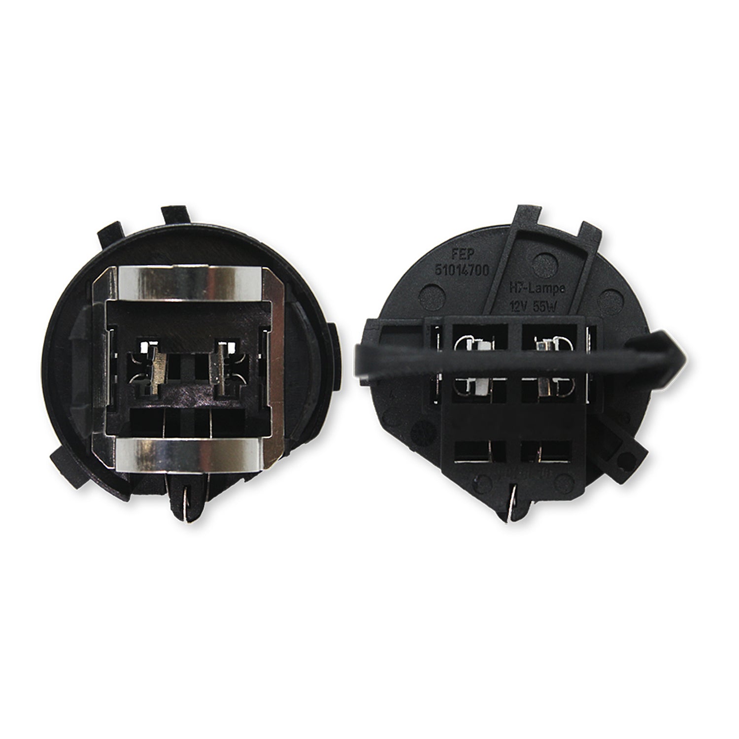 2 x H7 Headlight Bulb Socket Replacement 5K0941109 A9068260282 2 x H7 Headlight Bulb Socket Replacement 5K0941109 A9068260282