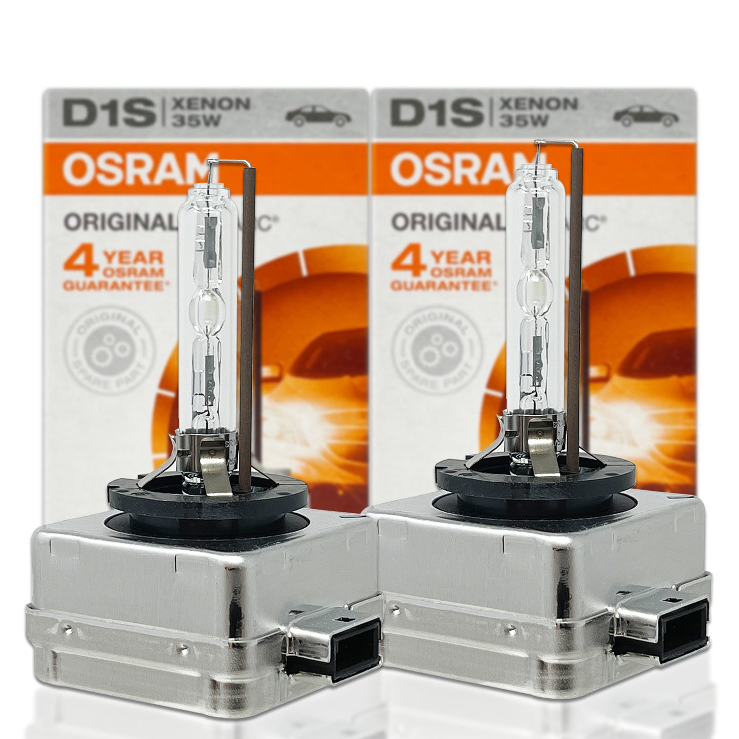 Osram D1S Xenarc OEM 4300K HID Xenon Headlight Bulb 66144 35W DOT Germany  1-Pack