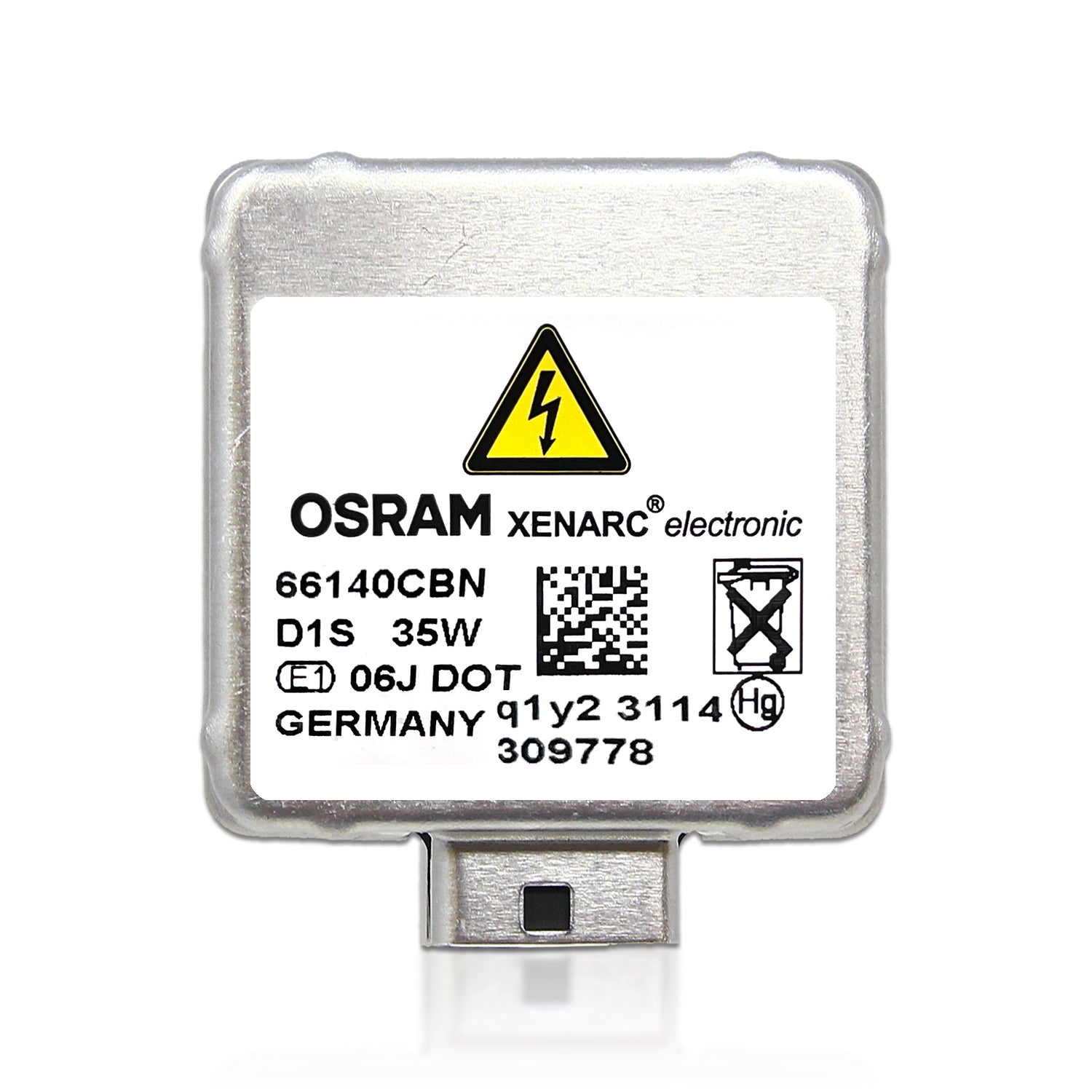 Original 5500K Osram 2x Quemador Xenon Bombilla D1S Cool Blue Intense  66144CBI