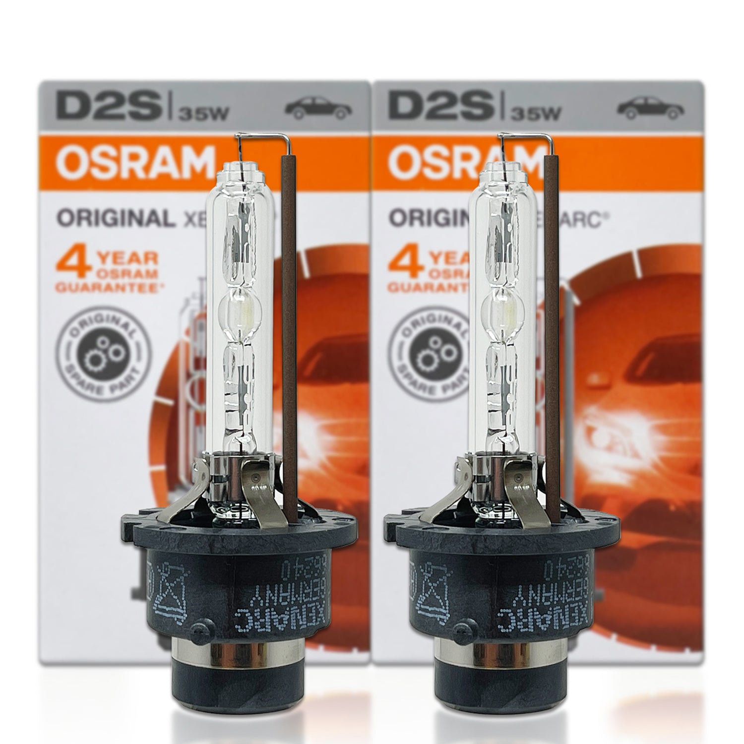 Osram D2S 35W P32D-2 Xenarc 4150K 