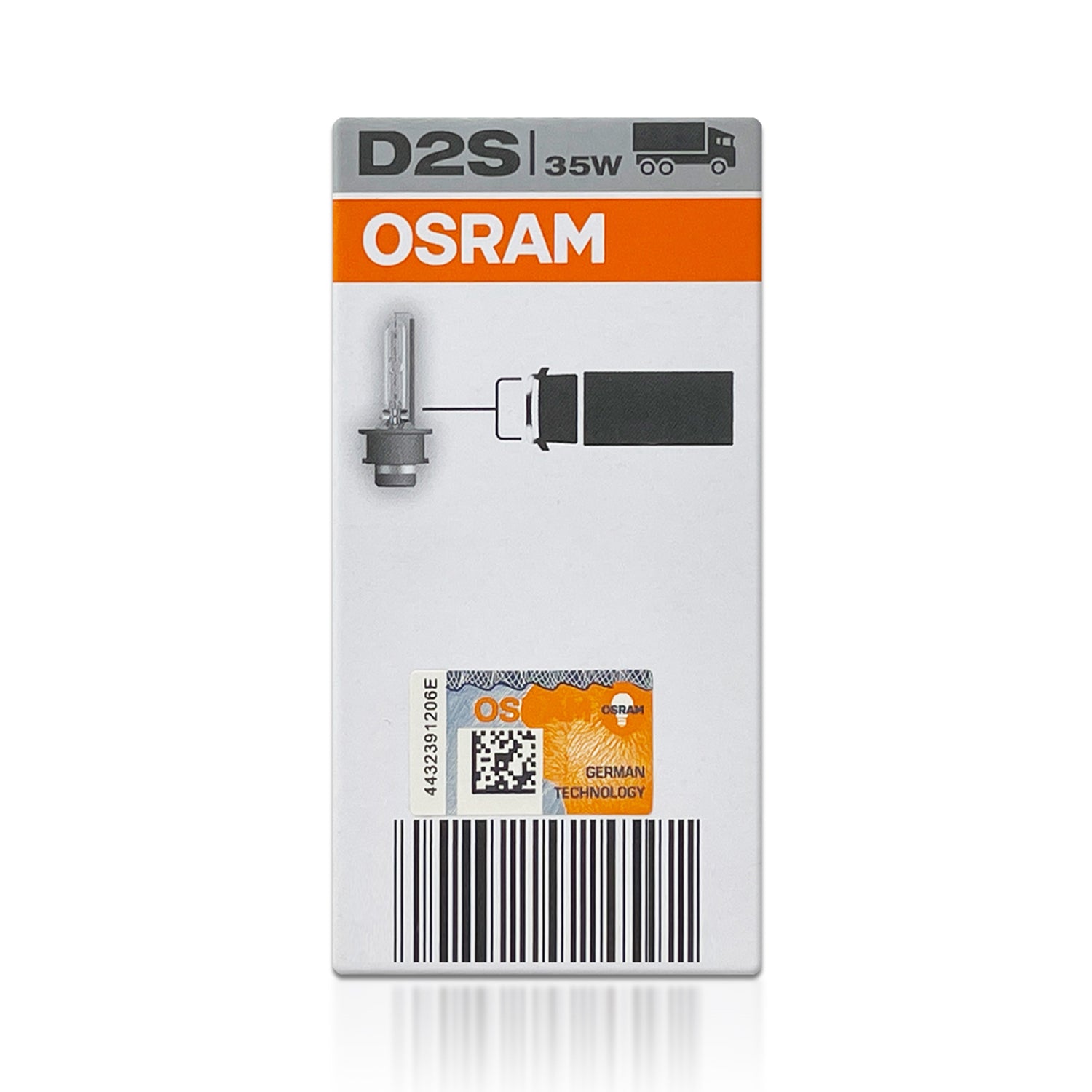 D2S: Osram 66240 OEM Original HID Xenon Bulbs | Pack of 2