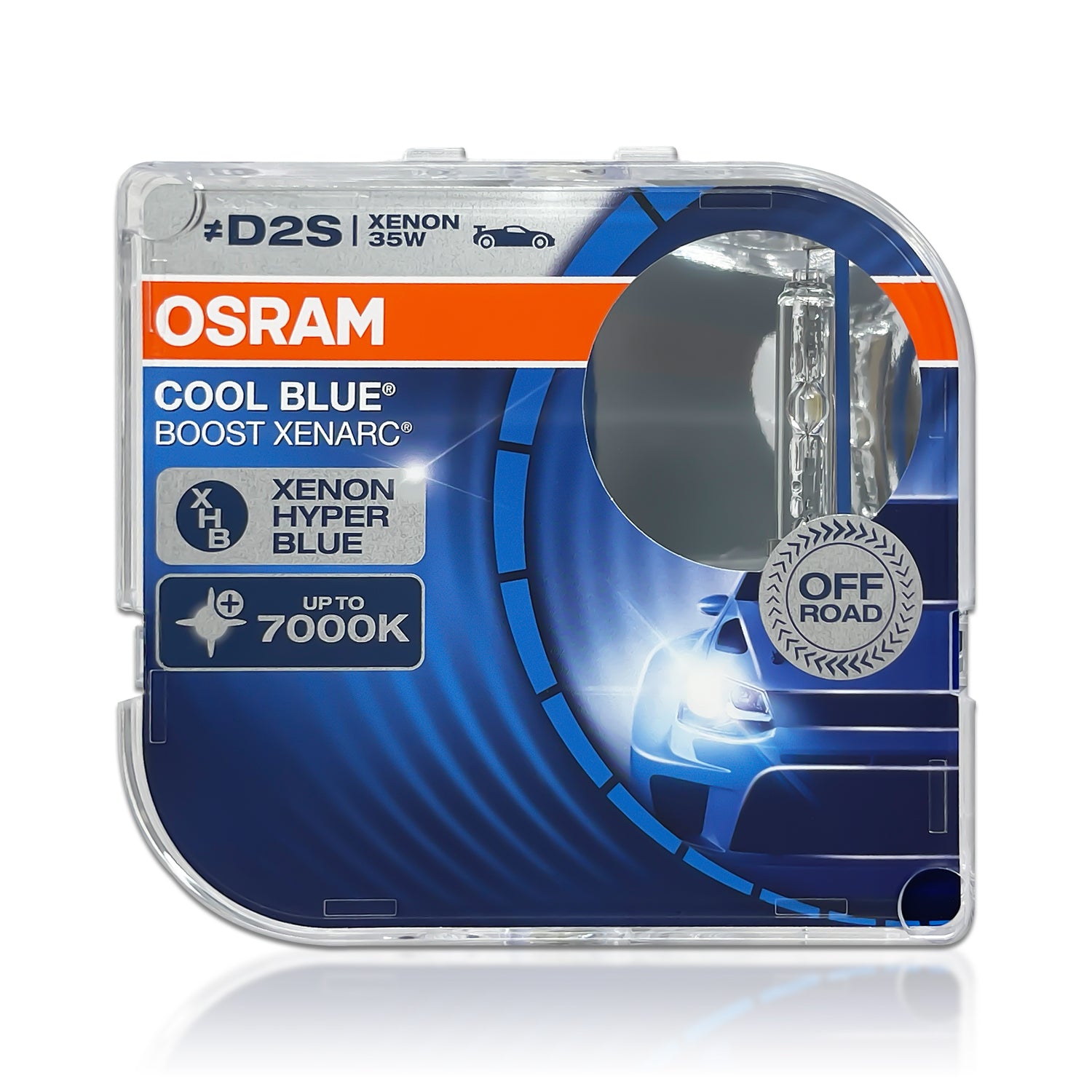 D2S - Osram Xenarc 66240CBB Cool Blue Boost HID Bulbs