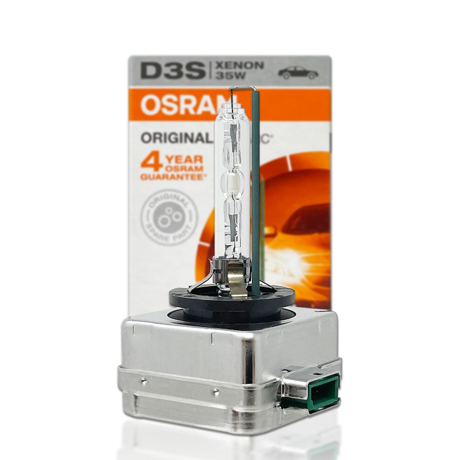 Genuine Osram 66340 Xenarc 35W D3S PK32D-5 4600K HID Xenon Light
