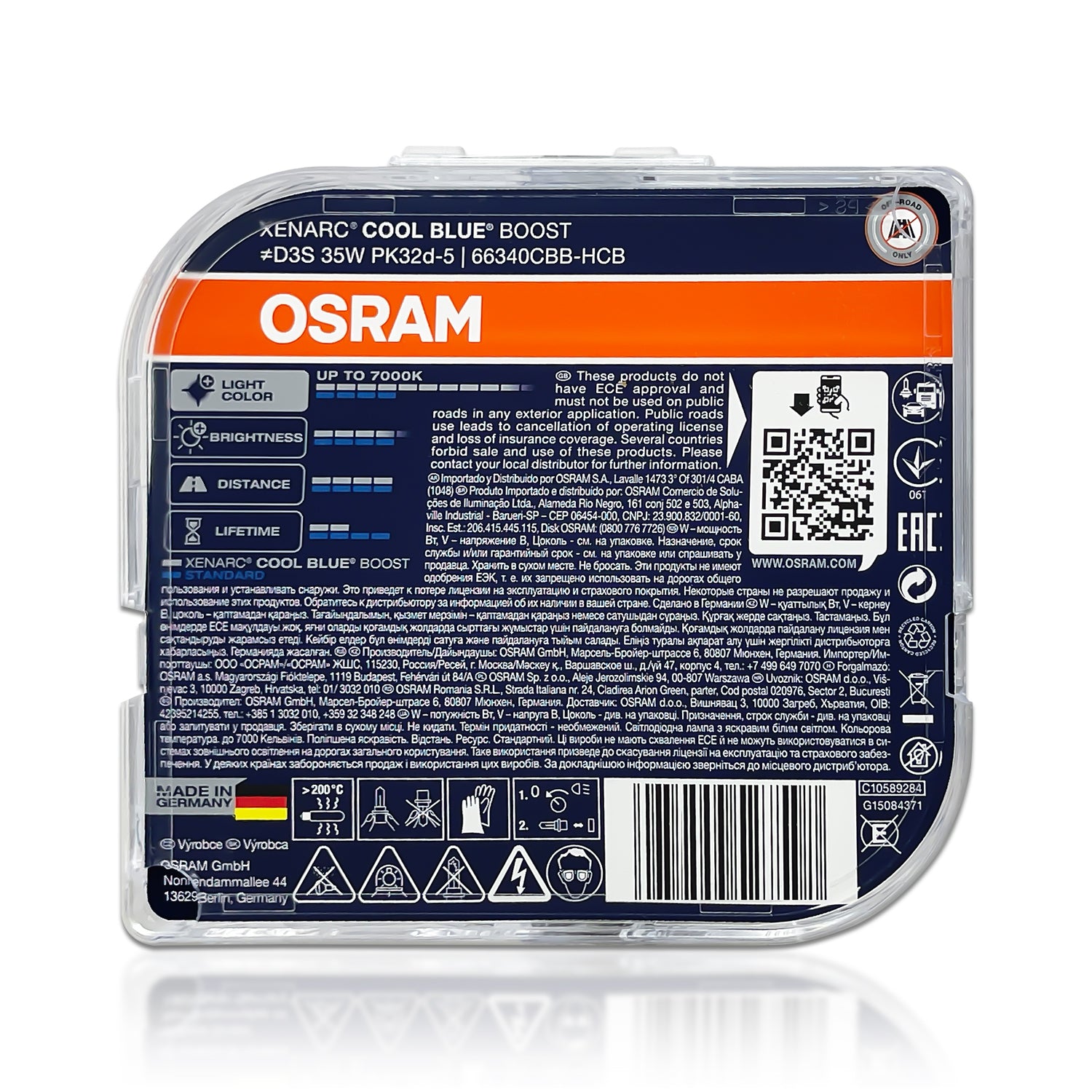 Osram Cool Blue Boost D3s | 66340CBB – HID CONCEPT