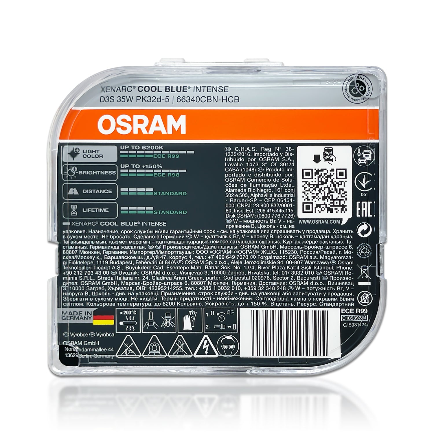 OSRAM Cool Blue Intense Next Gen D3S, 66340CBN