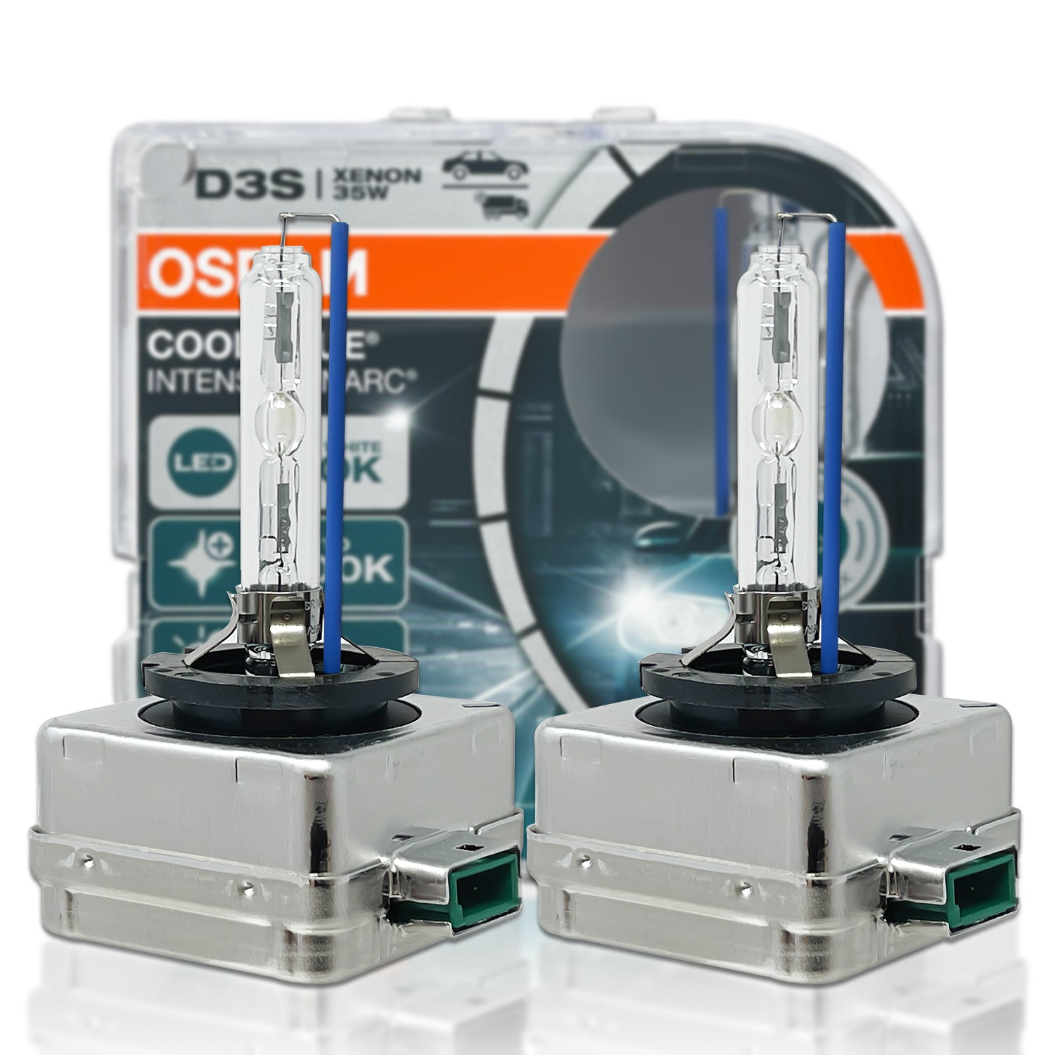 Osram D3S HID Bulbs Cool Blue Hyper 6000K – HID CONCEPT