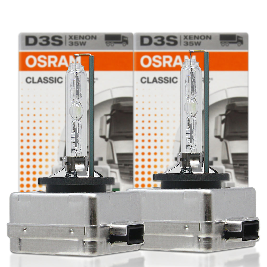 D3S: Osram 66340CLC OEM Classic HID Xenon Bulbs | Pack of 2