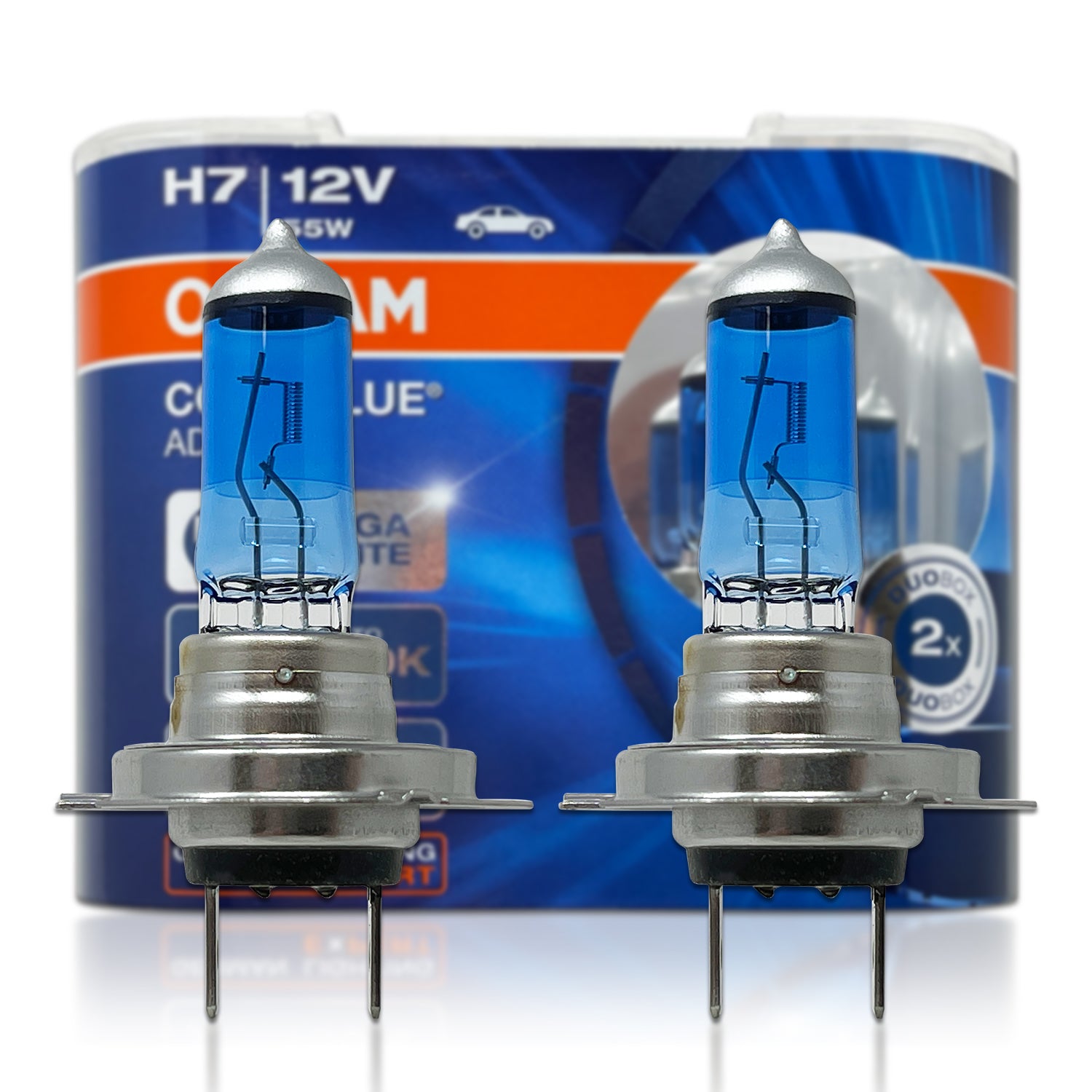 H7: Osram 64210CBN Cool Blue Intense NEXT GEN Halogen Bulbs – HID