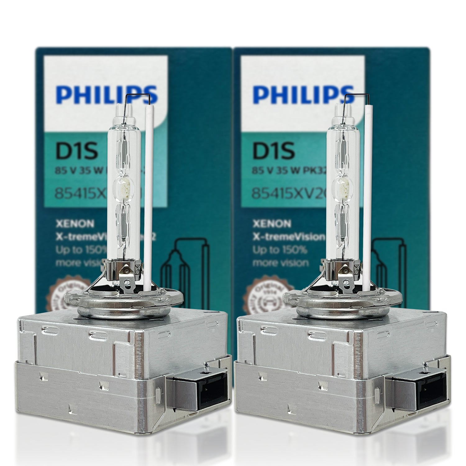 Ampoule Xenon Philips D1S X-tremeVision Gen2 +150% - 85415XV2S1