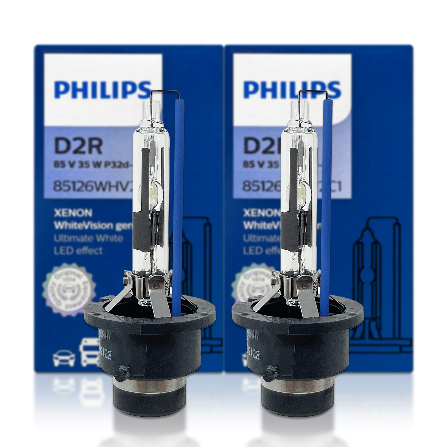 Philips 85126 D2R WhiteVision HID Xenon Bulbs