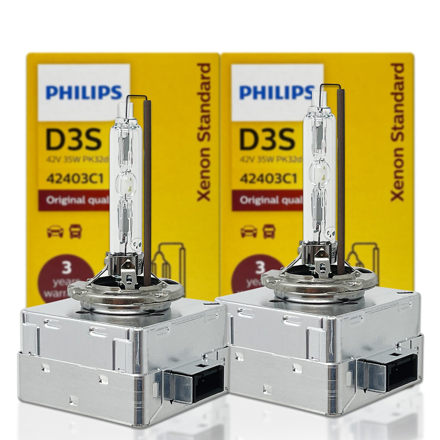 D3S 42403 Philips XenStart Xenon Bulb 