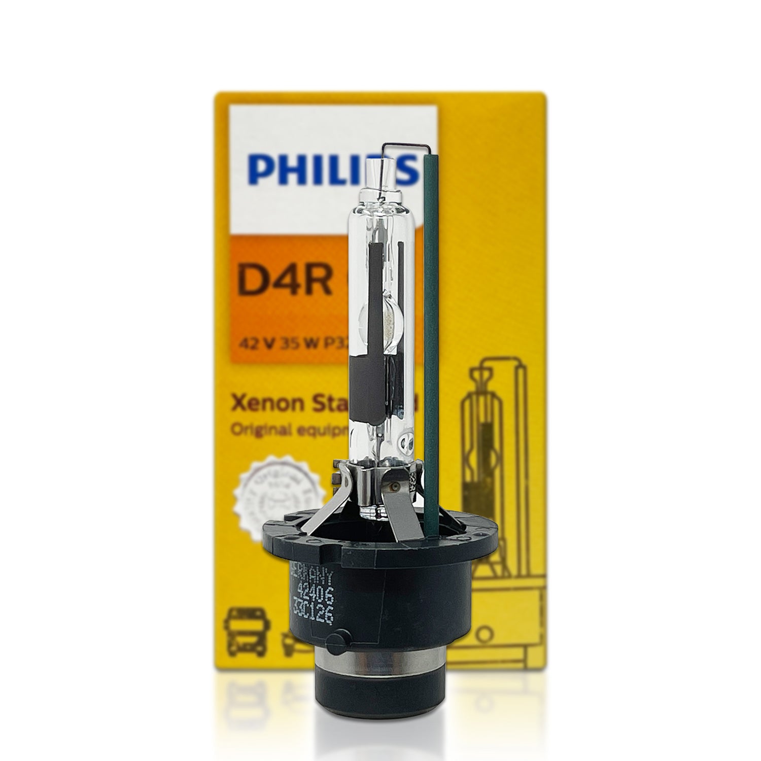 Chirurgie Toestemming Baars D4R: Philips 42406 OEM Standard HID Xenon Bulb w/ COA Label – HID CONCEPT