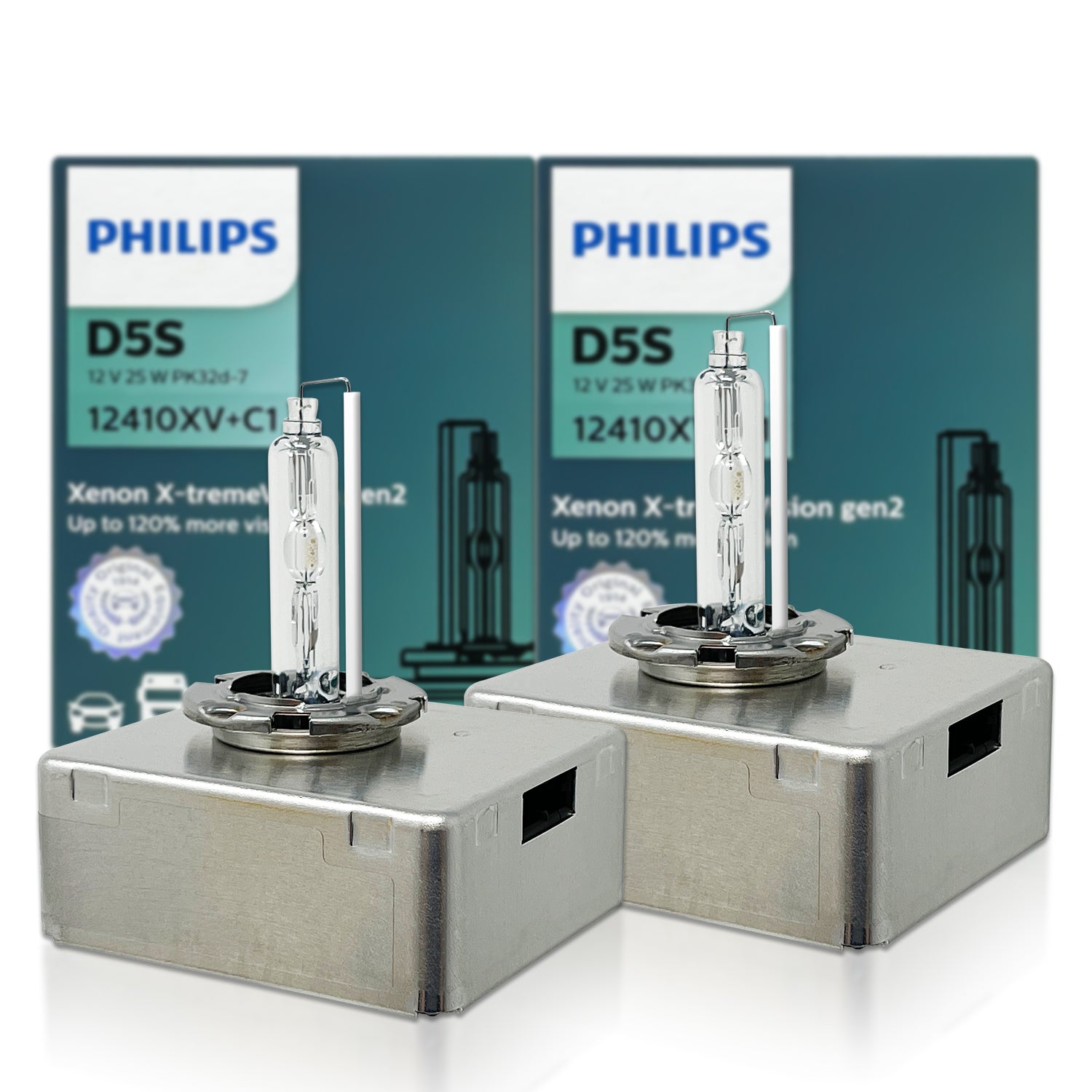 D5S: Philips 12410XV2C1 X-treme Vision Gen2 HID Xenon Bulbs – HID CONCEPT