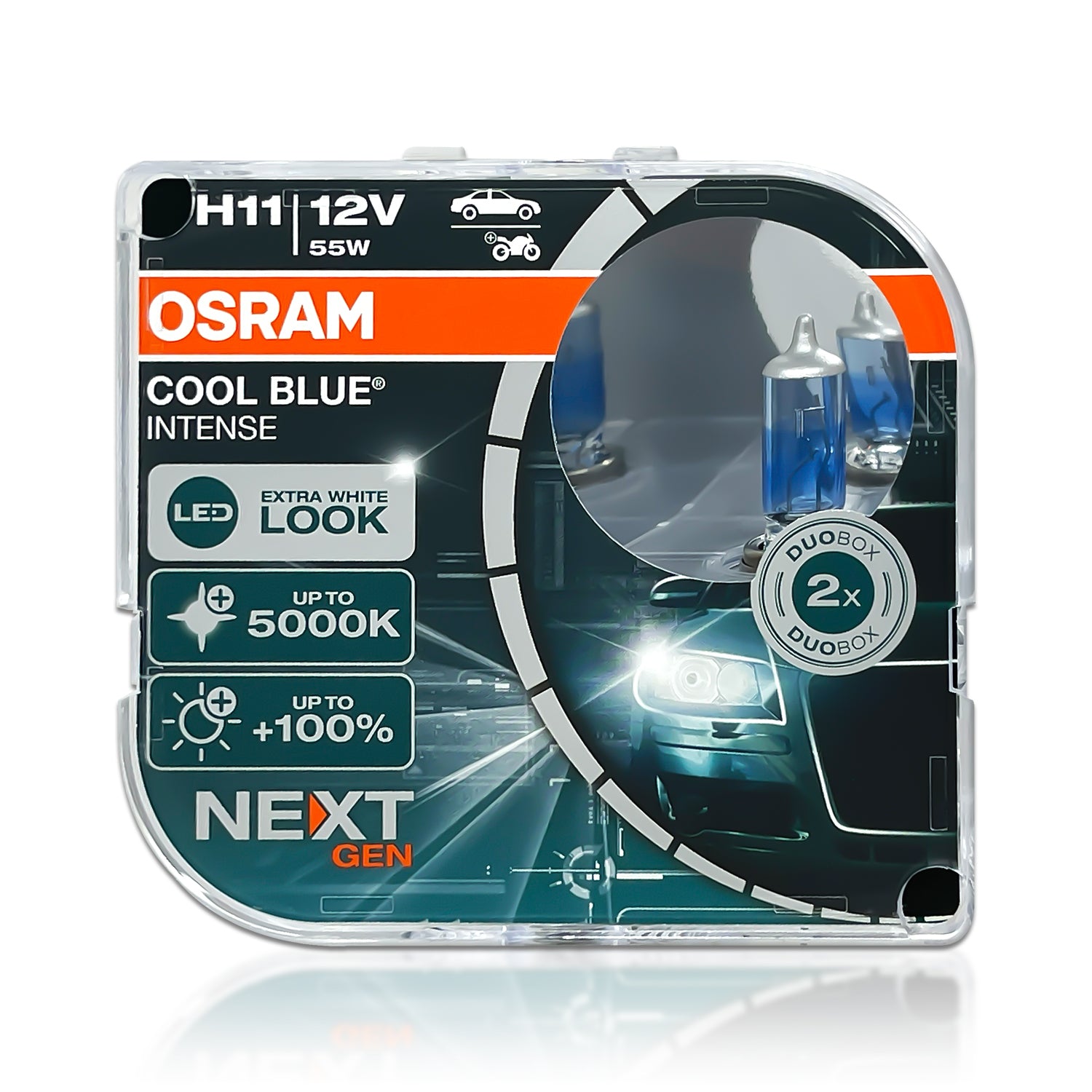 H11 12v 55w led clearance