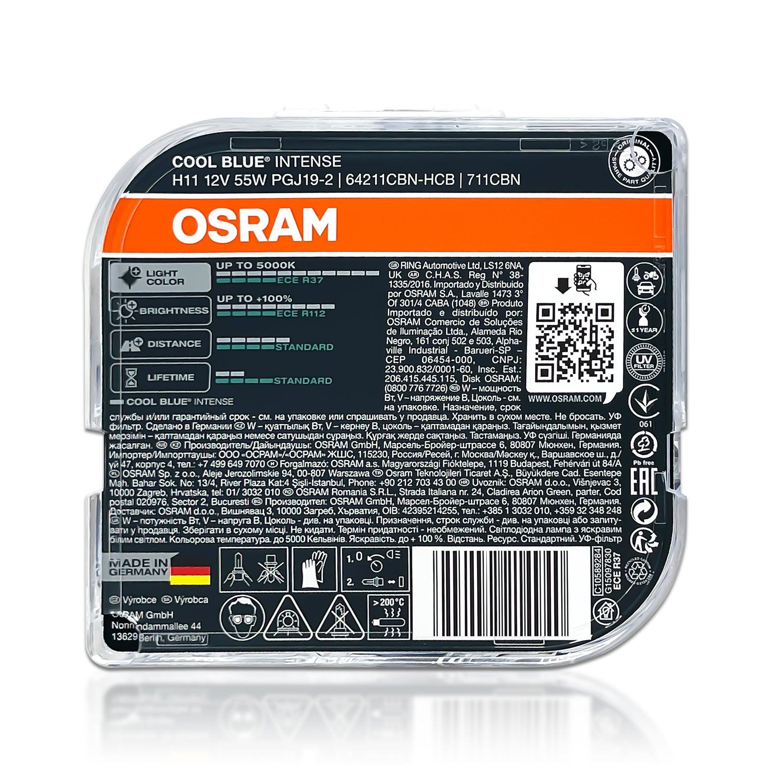 Osram Osram COOL BLUE INTENSE H11, 100% mehr Hel…