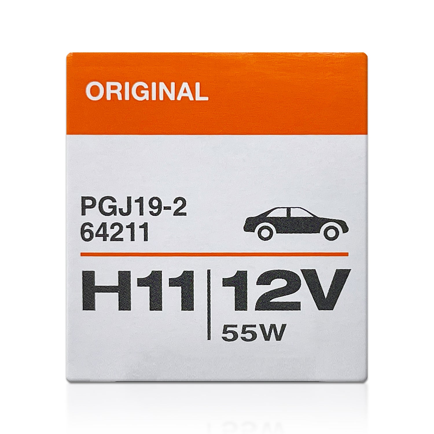 H11 Osram, 12V 55W PGJ19-2 1, H11 Standard, ORIGINAL
