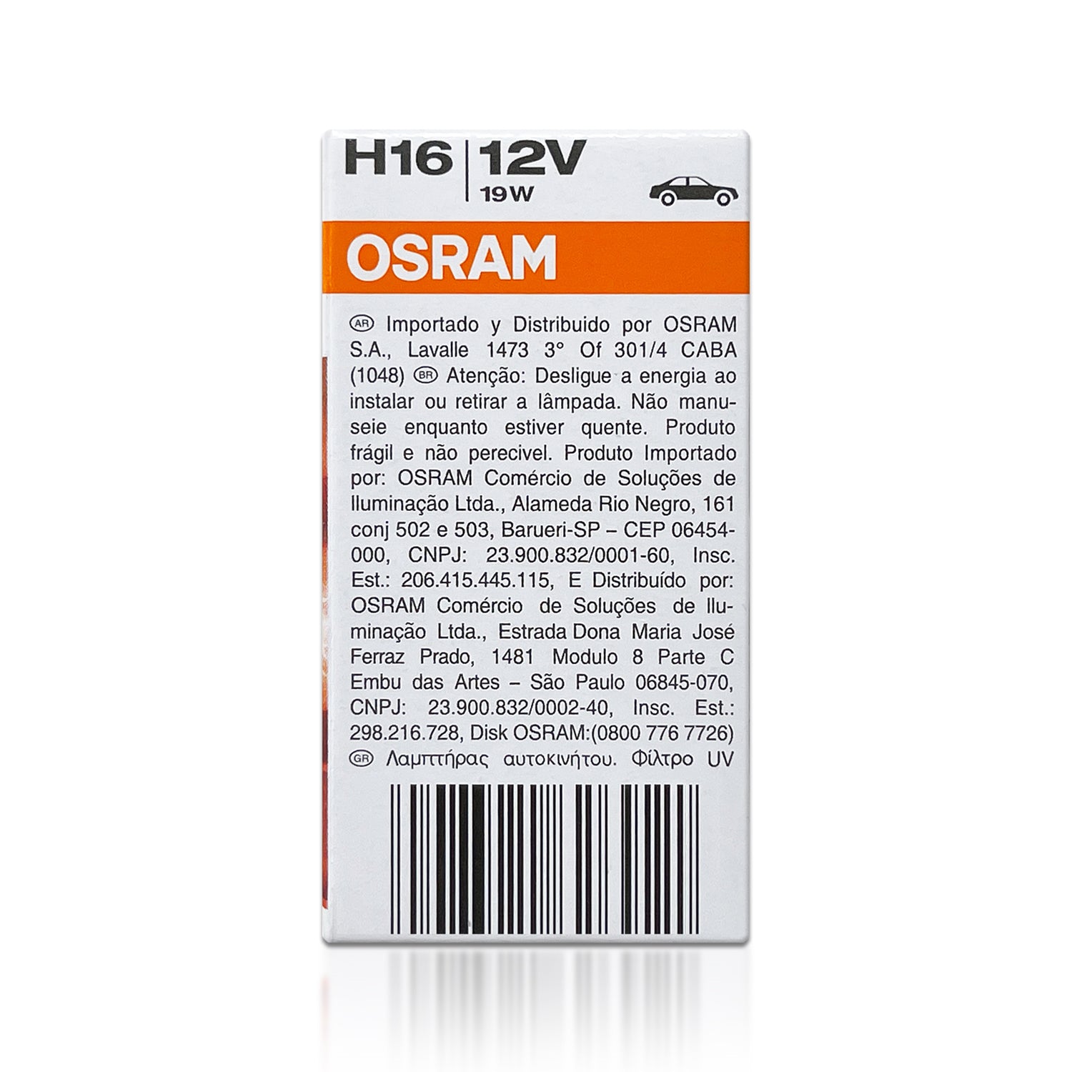 Car Bulb OS64219L Osram OS64219L H16 19W 12V