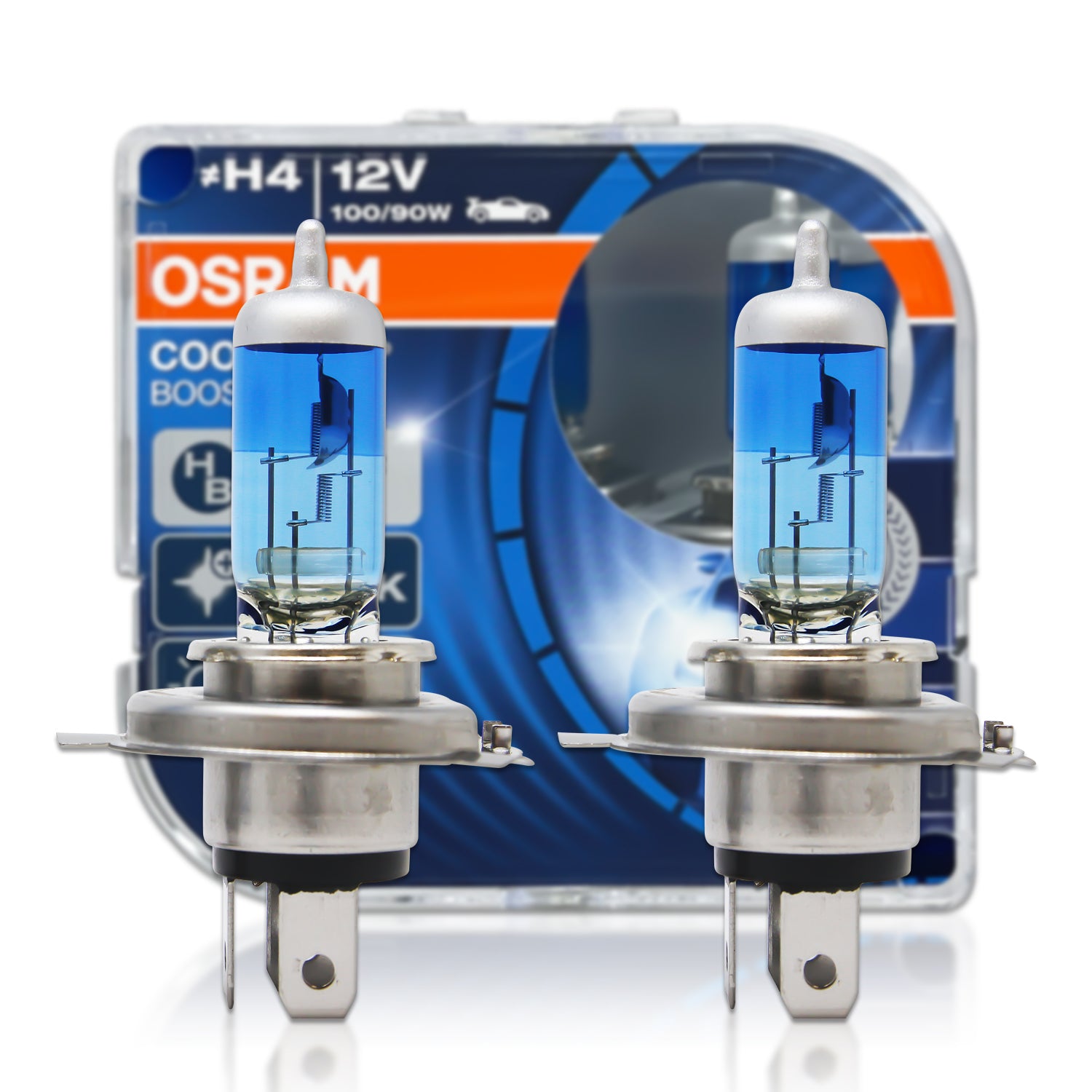 9003 H4 HB2: Osram 62193CBB Cool Blue Boost Halogen Bulbs – HID