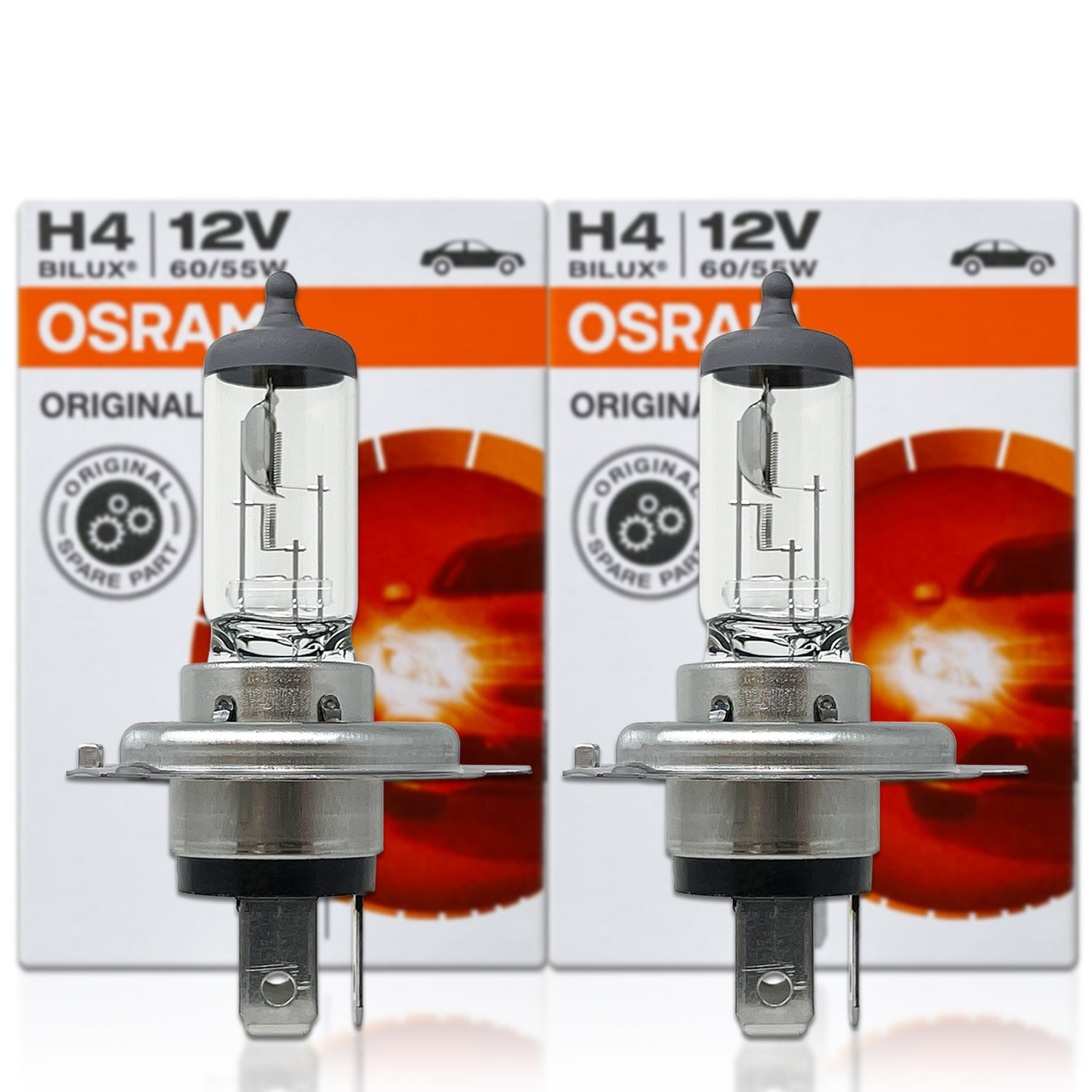 H4/9003/HB2: Osram +150% Night Breaker Laser Halogen Bulb 64193NL (Pack of  2)