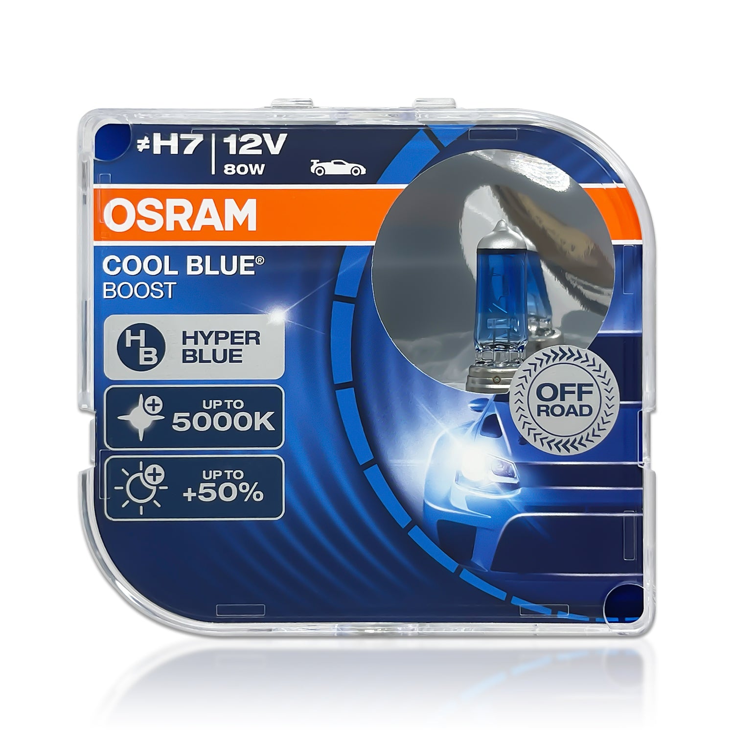 Acheter NOUVELLE paire OSRAM H7 COOL BLUE BOOST 5000K 12V 80W LAMPE